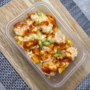 King Prawn Buffalo Pasta Bake
