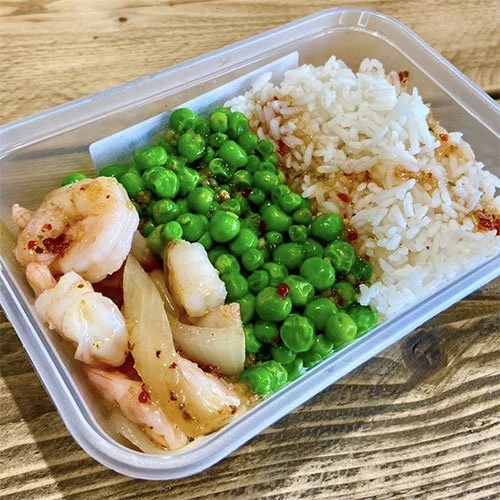 King Prawn Sticky Thai